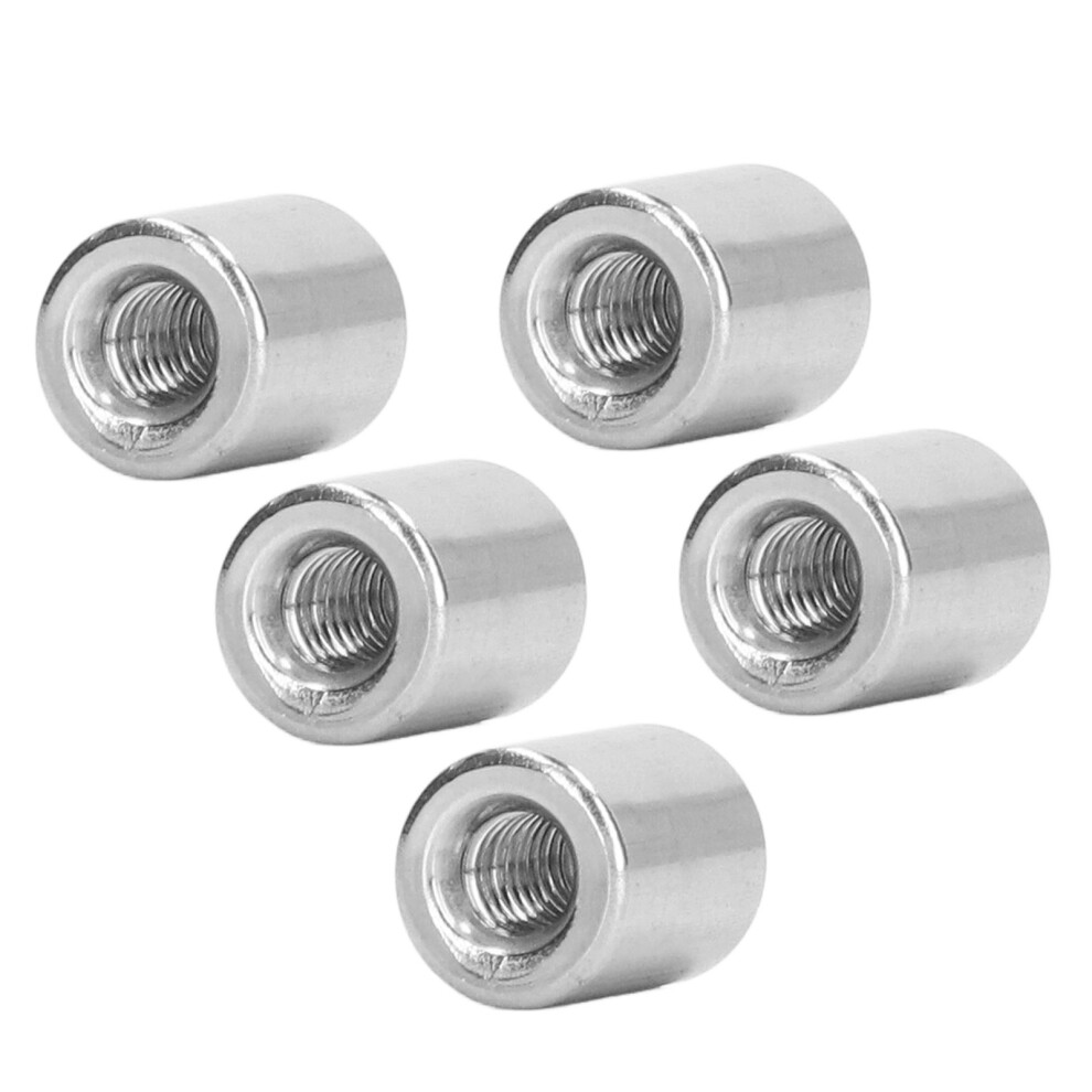 50Pcs M4 Female Thread Coupling Nut Kit - Durable 304 Stainless Steel 5051339379751
