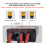 Aluminum Alloy Dual Battery Module DC 20-72V 30A for E-Bikes 3