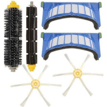 Kit de filtres à brosse de rechange NEUFU 6 pièces pour robot Roomba série 600 620 630 650 660