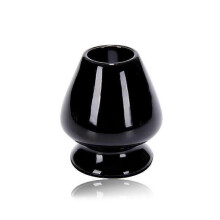 Support pour fouet à matcha TEMPSA Chasen en céramique noire, accessoire pour thé japonais