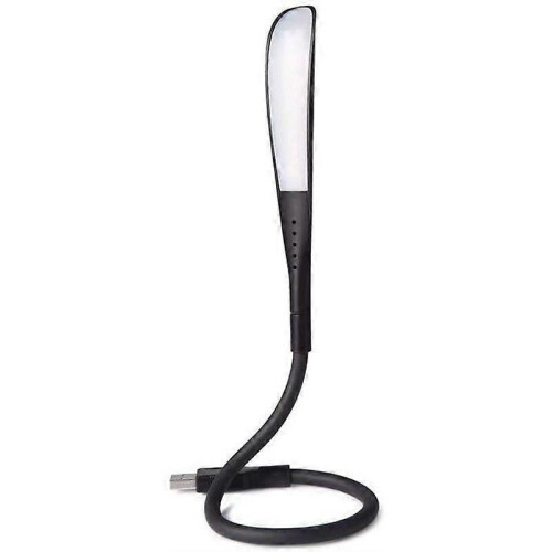 Flexible LED Touch USB Light Ultra Bright 14LEDS USB Led Lamp for Laptop Notebook PC-Black