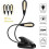 B-CWU 14 LED Flexible Clip-on USB Rechargeable Eye-Caring Reading Light 1