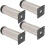 Lot de 4 pieds de meuble réglables pour canapé-lit, 10 cm 1