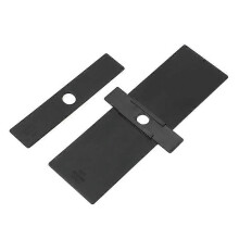 Ett set/ 2 ST växelpanel Dammskydd växelspak Panel Trimlist Gummi för Mitsubishi Pajero Montero
