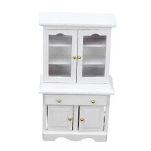 Vvikizy 1:12 Poppenhuiskast Vvikizy Poppenhuiskast Houten Miniatuurkast voor Thuis Speelaccessoire