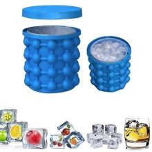 Seau Ă glace en gel de silice Iride Ice Genie Ice Cube Baril de gel de silice Save Ice Cube Maker Seau