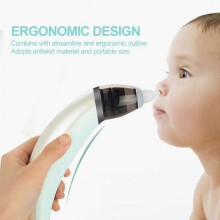 Baby Nasal Aspirator Säker hygienisk och snabb batteridriven näsrengöring för babybarn