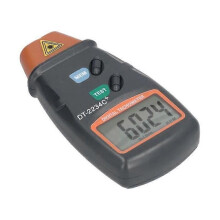 Tacómetro láser digital DILWE DT2234C+ - Medición sin contacto de 25 a 99.999 rpm - Pantalla LCD grande
