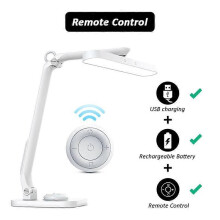 (avec télécommande 5 couleurs 7,2 W) Lampe de bureau LED à télécommande Lampe de bureau réglable pour