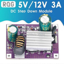 DC Step Down-modul Strömförsörjning Buck Converter Icke-isolerad stabilisator 9V 12V 24V 36V 48V 72V