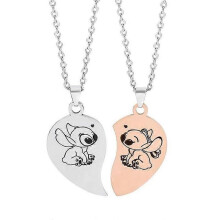 Collana con ciondolo da uomo, con proiettile, croce cristiana, preghiera, stile militare, in acciaio