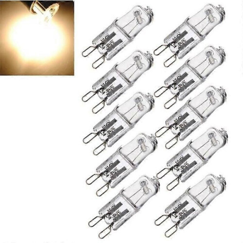 G9 40W Halogen Warm White Bulb - Brand - Model - Low Consumption - Super Bright