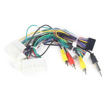 (Endast kabel INGEN canbus)Dasaita Car Radio CANBUS Adapter & kabelnät för Nissan X-Trail Qashqai Rogue