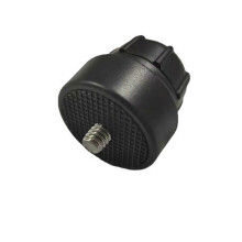 Adaptateur de vis de caméra 17 mm à tête ronde 1/4 pour support de téléphone portable de voiture, support