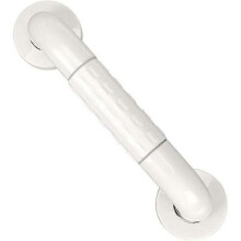 Barra de apoyo para inodoro de acero inoxidable para montaje en pared, soporte para toallas (300 mm)