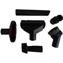 Kit de nettoyage universel pour aspirateur, brosse, suceur plat pour tuyaux de 32 mm et 35 mm, 6 pièces