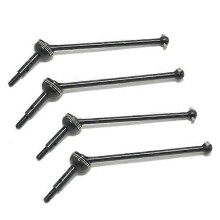 (4 st) 8 st stål fram och bak Universal CVD drivaxel för Wltoys 144001 124018 124019 RC biluppgradering