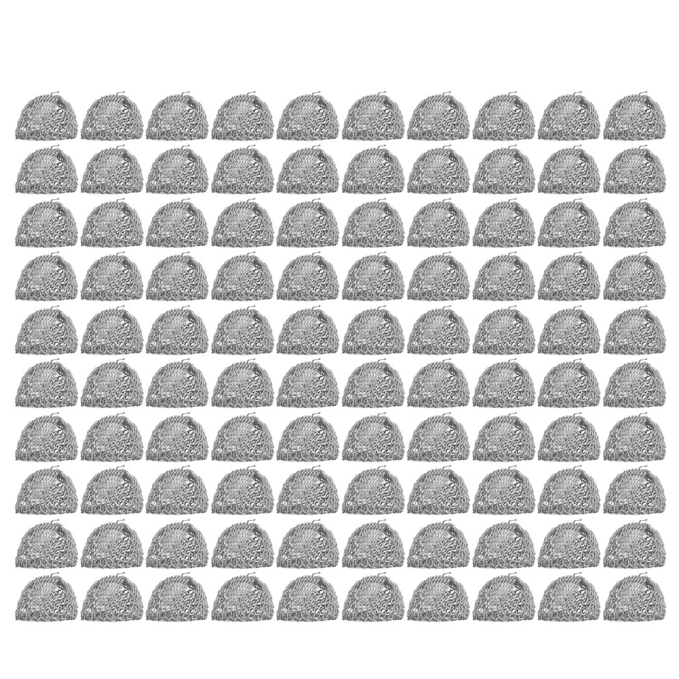 100Pcs 16mm Stainless Steel Tobacco Pipe Ball Filter Screens Washable