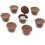 Lot de 10 capsules de café rechargeables et réutilisables pour système Nescafé Dolce Gusto 1