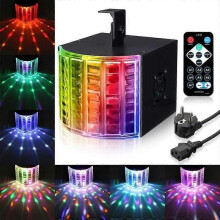 ZGEER 18W LED Stage Light - Effetti di luce Lyre - Decorazioni per feste - 4 modalità di luce RGB