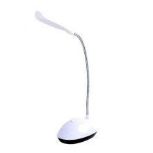 (03Beige) 1 mini lampe de lecture LED à pince, lampe de bureau flexible alimentée par batterie