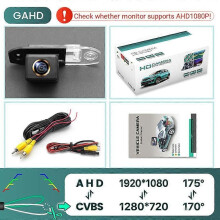 (AHD1080P)GreenYi 170 HD 1080P bilbackkamera för VOLVO S80 S40 S60 V60 XC90 XC60 Night Vision