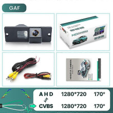 (CVBS-AHD720P)GreenYi 170 HD 1080P bilbackkamera för Mitsubishi Pajero 4 2006-2017 Night Vision