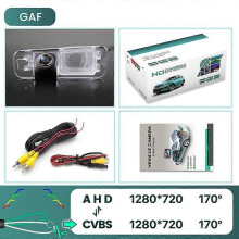 (CVBS-AHD720P)GreenYi 170 HD 1080P bilbackkamera för KIA K2 Rio 3 UB Pride Sedan 2010- 2016 natt