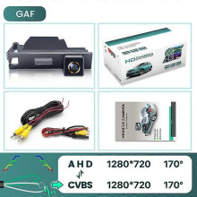 (CVBS-AHD720P) Caméra de recul GreenYi 170 HD 1080P pour Hyundai Tucson IX35 Buick Regal Chevrolet