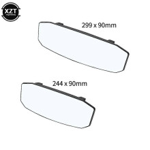 (299x90mm)2 storlekar Big View Universal Bilspegel Interiör Backspeglar Auto Backspegel Antireflex