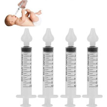 Professionell spruta med 2 kartonger Baby nässpolare Bärbar babysköljmedel för näsrengöring-SPR