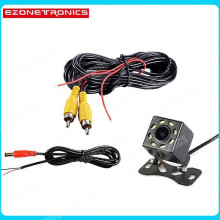 (seulement 8 caméras LED) Kit émetteur-récepteur vidéo sans fil 2,4 GHz pour moniteur de voiture