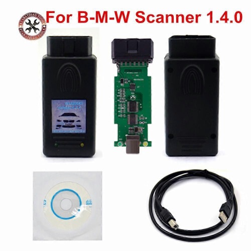 Scanner automatique 1.4 pour lecteur de code BMW avec interface OBD2 version 1.4.0, diagnostic automatique,