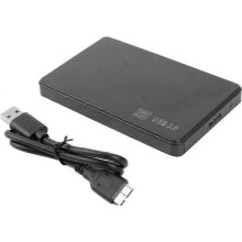 Custodia per disco rigido SSD SATA USB 30 da 25 pollici - Nero