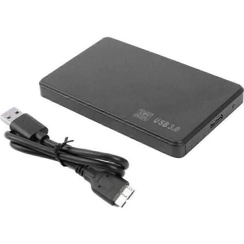 Custodia per disco rigido SSD SATA USB 30 da 25 pollici - Nero