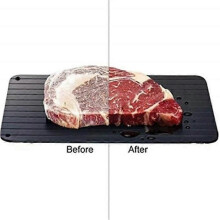 Plateau de décongélation rapide, ustensile de cuisine, décongélation rapide et magique de la viande