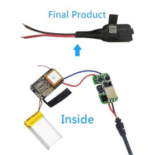 Mini GPS Tracker SOS Real-time Call Voice Tracking Locator för bärbara äldre personer Realtidsspårning