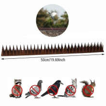 (A)20/30/40/50CM Anti-arrampicata Anti-furto Uccello Spike Muro Recinzione Pratico Cortile Giardino