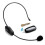 UHF Wireless Microphone 2-in-1 Speaker for Tour Guide Teaching Conference-Black 1