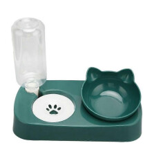 Gamelle 2 en 1 pour chat et chien - Distributeur d'eau automatique - Gamelle Cyanshop pour chat et chien