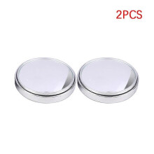 (SV)2PCS 75MM 3R-036 Stick-on konvex blindvinkelbackspegel med justerbar vidvinkel
