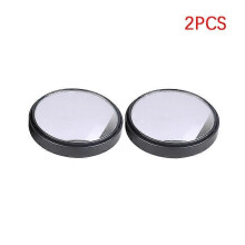 (BK)2PCS 75MM 3R-036 Stick-on konvex blindvinkelbackspegel med justerbar vidvinkel