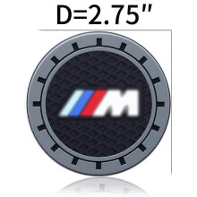 Lot de 2 dessous de verre antidérapants pour BMW 1 2 3 4 5 6 7 X 1 3 4 5 6 F30 32 01 10 15 25 G30 31