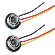 Lot de 2 douilles d'ampoule 1157 BAY15D, support de lampe P21/5 W, adaptateur de base, connecteur pour