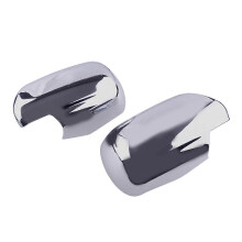 2st/set Bil Silver sidobackspegelskydd Cap Trim ABS Plast Passning för Suzuki Grand Vitara SUV