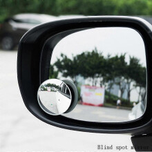 Rétroviseur convexe latéral de voiture 360 grand angle rond voiture véhicule angle mort lunettes pas