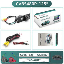 (CVBS480P-125deg) GreenYi 170 graden AHD 1920x1080P speciale achteruitrijcamera voor Mitsubishi Pajero