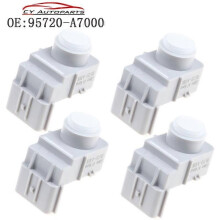 Capteur de stationnement PDC à ultrasons, 4 pièces, compatible avec Hyundai Kia 95720-A7000 95720A7000