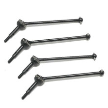 4st stål fram och bak Universal CVD-drivaxel för WLtoys 144001 124018 124019 RC biluppgraderingsdelar