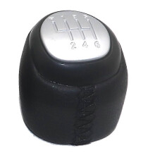 (R 1 2 3 4 5 6 knopp)Bil växelspaksknopp Boot Damask Cover för SAAB 9-3 2003 2004 2005 2006 2007